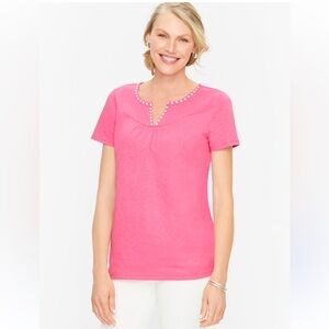 Talbots Pink Short Sleeve Women's Tee